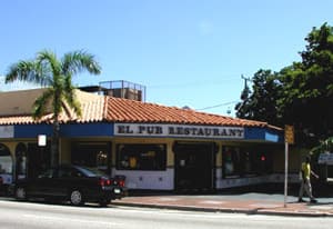 El Pub Restaurant happy hour in Miami