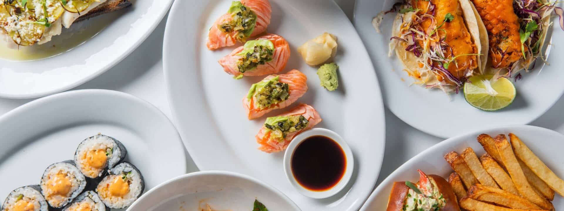 Crave Fishbar happy hour in New York