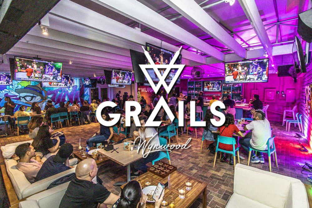 Grails Miami - Restaurant & Sports Bar happy hour in Miami