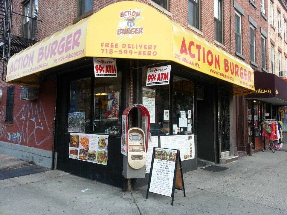 S.A.B. Super Action Burger happy hour in New York