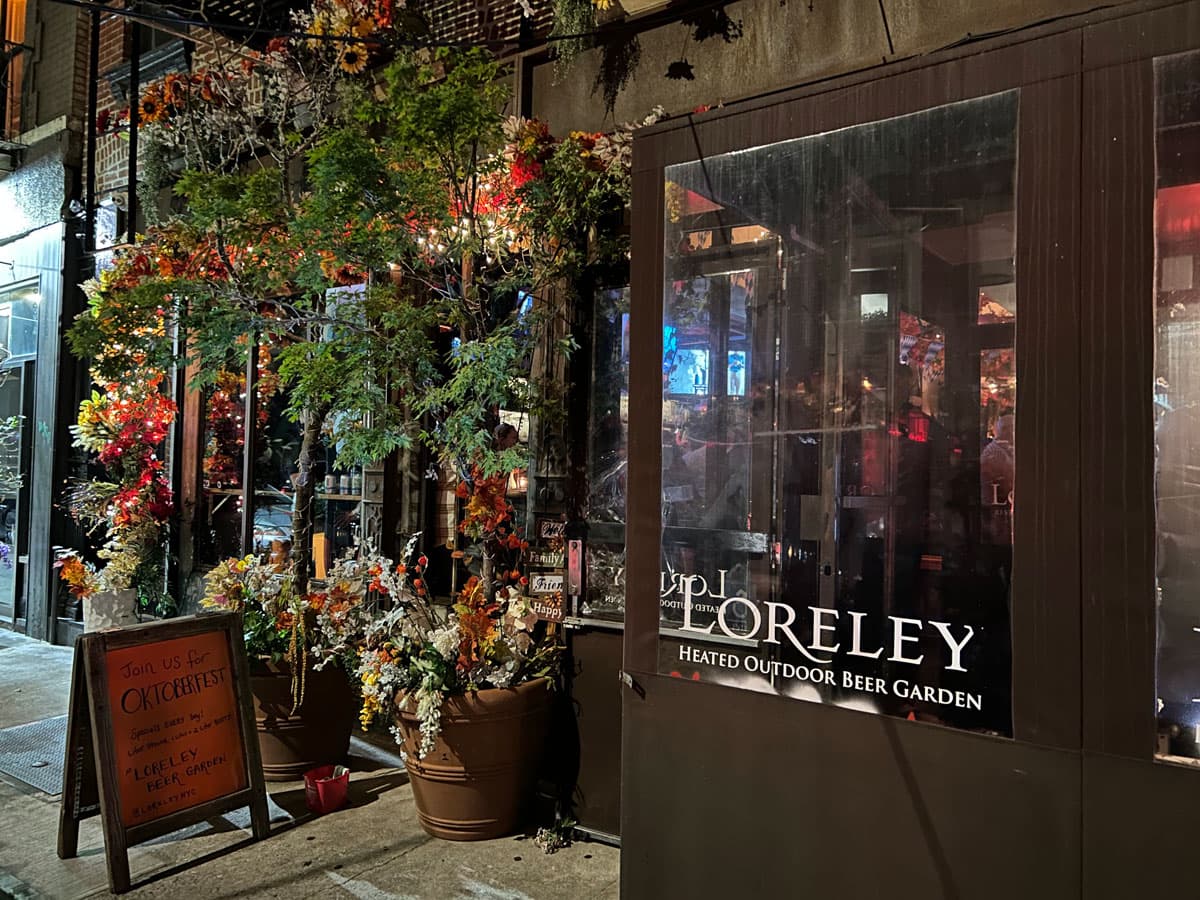 Loreley Beer Garden happy hour in New York - Happy Hour