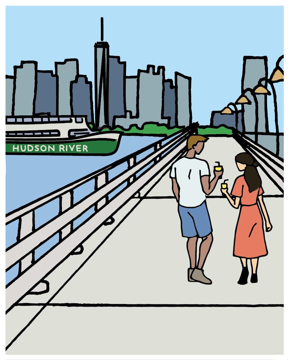 Westville Review - Hudson happy hour in New York