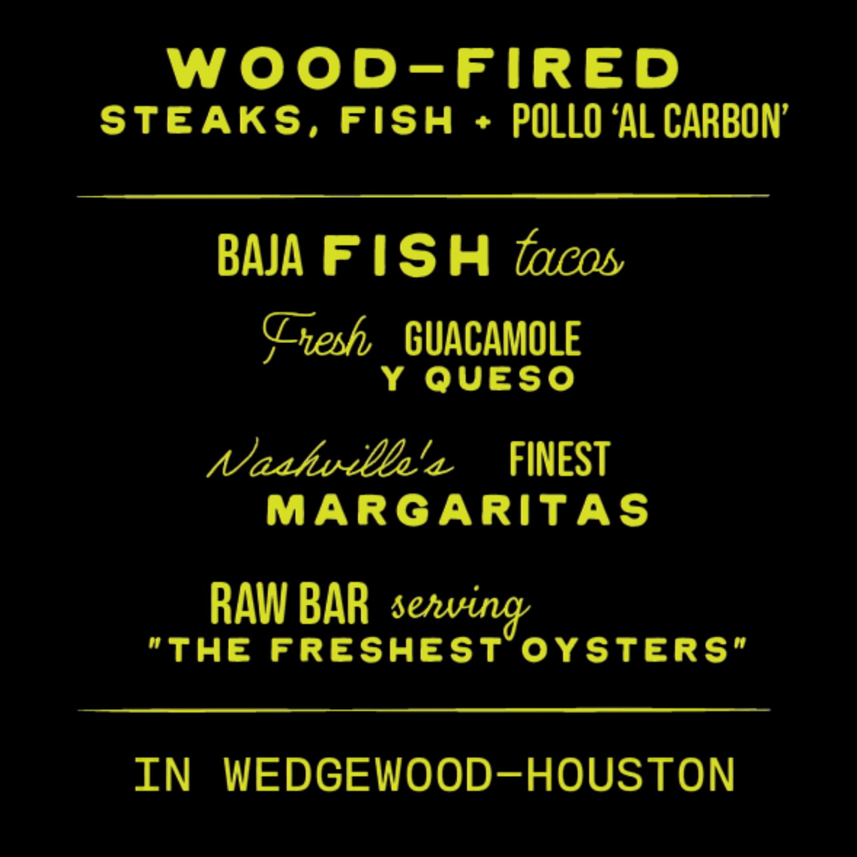 Mercado by Butchertown happy hour in Nashville